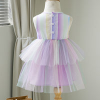 Load image into Gallery viewer, Baby Kid Girls Color-blocking Dresses Wholesale 24040963
