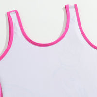 Load image into Gallery viewer, Baby Kid Girls Flamingo Cartoon Print Beach Swimwears Wholesale 24040960
