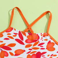 Load image into Gallery viewer, Baby Kid Girls Plant Print Swimwears Wholesale 24040972
