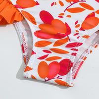 Load image into Gallery viewer, Baby Kid Girls Plant Print Swimwears Wholesale 24040972
