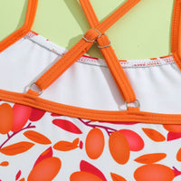 Load image into Gallery viewer, Baby Kid Girls Plant Print Swimwears Wholesale 24040972
