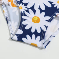 Load image into Gallery viewer, Baby Kid Girls Flower Print Beach Swimwears Wholesale 24040978
