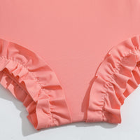 Load image into Gallery viewer, Baby Kid Girls Solid Color Beach Swimwears Wholesale 24040979
