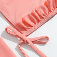 Load image into Gallery viewer, Baby Kid Girls Solid Color Beach Swimwears Wholesale 24040979
