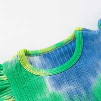 Load image into Gallery viewer, Baby Girls Tie Dye Rompers Wholesale 24040985
