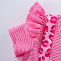 Load image into Gallery viewer, Baby Girls Leopard print Rompers Wholesale 24040987
