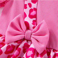 Load image into Gallery viewer, Baby Girls Leopard print Rompers Wholesale 24040987
