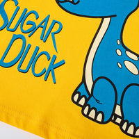 Load image into Gallery viewer, Baby Kid Boys Letters Dinosaur Tops Wholesale 24040988
