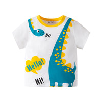 Load image into Gallery viewer, Baby Kid Boys Dinosaur Print Tops Wholesale 24040991
