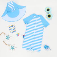Load image into Gallery viewer, Baby Kid Boys Letters Cartoon Print Beach Swimwears Wholesale 24040997

