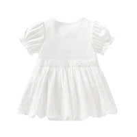 Load image into Gallery viewer, Baby Girls Solid Color Dresses Wholesale 24052205
