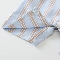 Load image into Gallery viewer, Baby Boys Striped Color-blocking Rompers Wholesale 24052207
