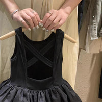 Load image into Gallery viewer, Baby Kid Girls Solid Color Dresses Wholesale 24052209
