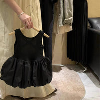 Load image into Gallery viewer, Baby Kid Girls Solid Color Dresses Wholesale 24052209
