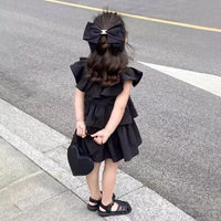 Load image into Gallery viewer, Baby Kid Girls Solid Color Dresses Wholesale 24052210
