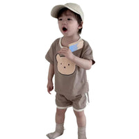 Load image into Gallery viewer, 2 Pieces Set Baby Kid Boys Cartoon Tops And Shorts Wholesale 240522125
