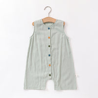 Load image into Gallery viewer, Baby Kid Unisex Solid Color Rompers Wholesale 240522138
