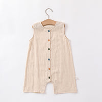 Load image into Gallery viewer, Baby Kid Unisex Solid Color Rompers Wholesale 240522138
