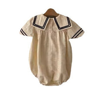 Load image into Gallery viewer, Baby Girls Solid Color Rompers Wholesale 240522151
