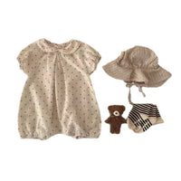 Load image into Gallery viewer, Baby Girls Polka dots Rompers Wholesale 240522154
