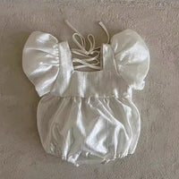 Load image into Gallery viewer, Baby Girls Solid Color Rompers Wholesale 240522155
