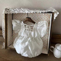 Load image into Gallery viewer, Baby Girls Solid Color Rompers Wholesale 240522155
