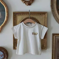Load image into Gallery viewer, Baby Kid Girls Boys Letters Tops Wholesale 240522157

