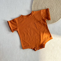 Load image into Gallery viewer, Baby Girls Boys Solid Color Rompers Wholesale 240522162
