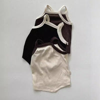 Load image into Gallery viewer, Baby Kid Girls Solid Color Tank Tops Wholesale 240522164

