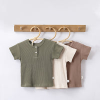 Load image into Gallery viewer, Baby Kid Unisex Solid Color Tops Wholesale 240522166
