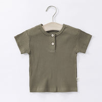 Load image into Gallery viewer, Baby Kid Unisex Solid Color Tops Wholesale 240522166
