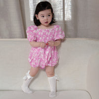 Load image into Gallery viewer, Baby Girls Print Rompers Wholesale 240522181
