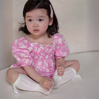 Load image into Gallery viewer, Baby Girls Print Rompers Wholesale 240522181
