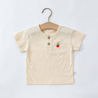 Load image into Gallery viewer, Baby Kid Girls Boys Solid Color Fruit Tops Wholesale 24052220
