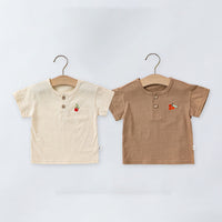 Load image into Gallery viewer, Baby Kid Girls Boys Solid Color Fruit Tops Wholesale 24052220
