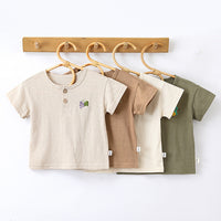 Load image into Gallery viewer, Baby Kid Girls Boys Solid Color Fruit Tops Wholesale 24052220
