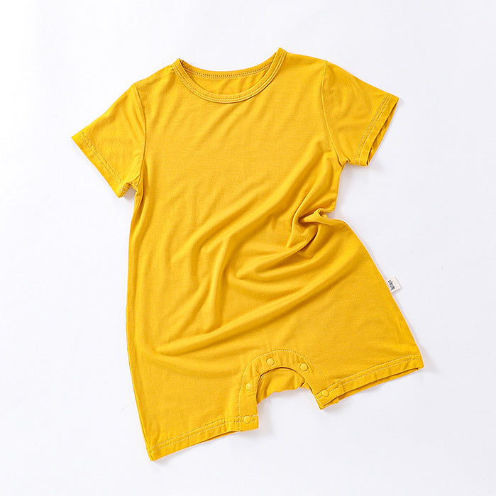 Baby Girls Boys Solid Color Rompers Wholesale 240522220