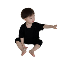 Load image into Gallery viewer, 2 Pieces Set Baby Kid Girls Boys Solid Color Tops And Pants Wholesale 240522231
