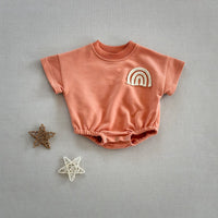 Load image into Gallery viewer, Baby Girls Boys Solid Color Rompers Wholesale 24052225
