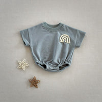 Load image into Gallery viewer, Baby Girls Boys Solid Color Rompers Wholesale 24052225
