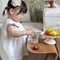 Load image into Gallery viewer, 2 Pieces Set Baby Girls Solid Color Tank Tops And Shorts Wholesale 240522253
