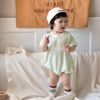 Load image into Gallery viewer, Baby Girls Boys Letters Rompers Wholesale 240522260
