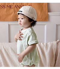 Load image into Gallery viewer, Baby Girls Boys Letters Rompers Wholesale 240522260
