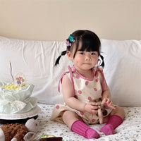 Load image into Gallery viewer, 2 Pieces Set Baby Kid Girls Polka dots Tank Tops And Shorts Wholesale 240522261
