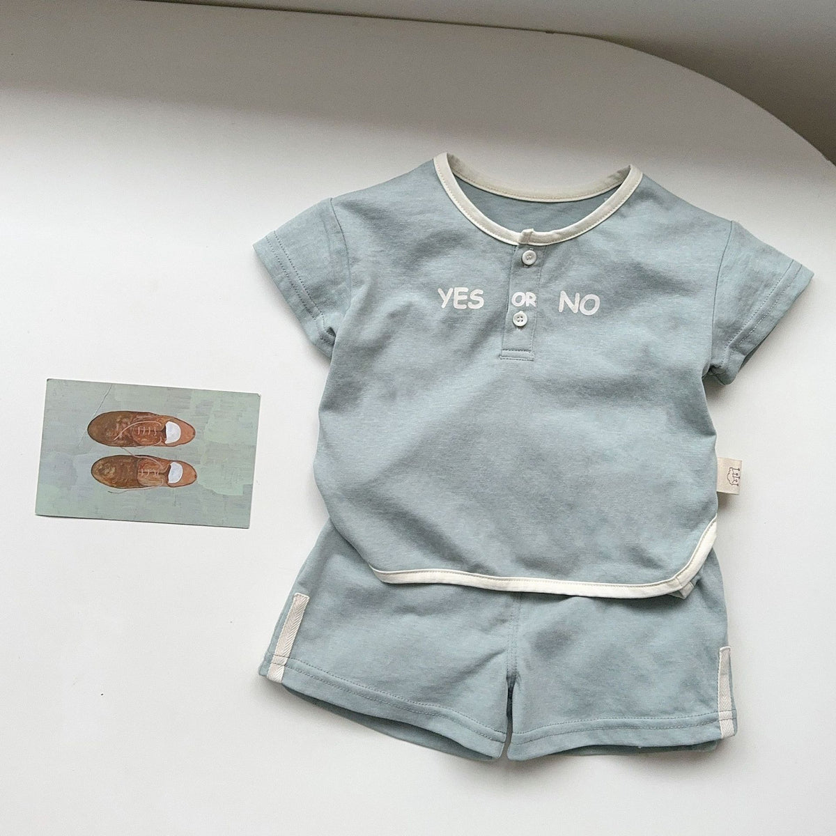 2 Pieces Set Baby Kid Boys Letters Tops And Shorts Wholesale 240522265