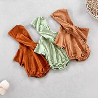 Load image into Gallery viewer, Baby Girls Boys Solid Color Rompers Wholesale 240522272
