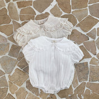 Load image into Gallery viewer, Baby Girls Solid Color Rompers Wholesale 24052228
