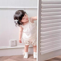 Load image into Gallery viewer, 2 Pieces Set Baby Kid Girls Solid Color Tank Tops And Shorts Wholesale 240522287
