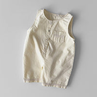 Load image into Gallery viewer, Baby Boys Solid Color Rompers Wholesale 240522288
