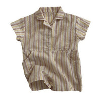 Load image into Gallery viewer, Baby Boys Striped Rompers Wholesale 240522293
